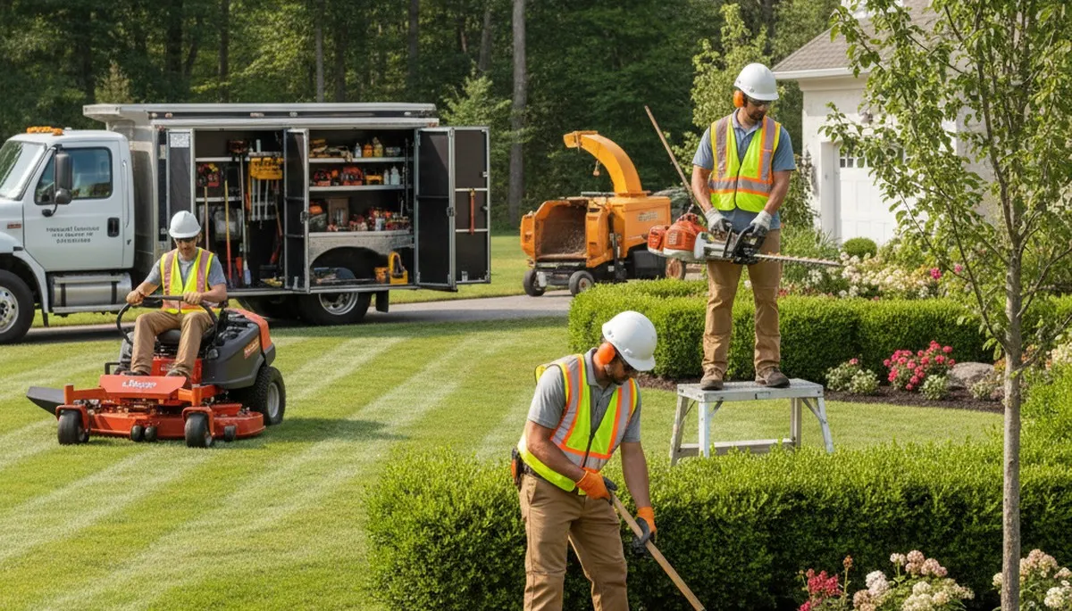 Greenville, NC arborist shaping trees for landscaping and outdoor property care