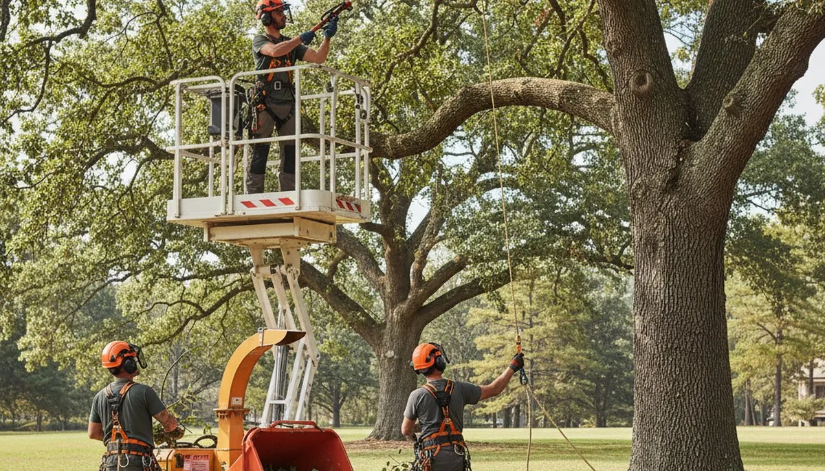 Greenville, NC arborist pruning tree branches for safer, healthier trees